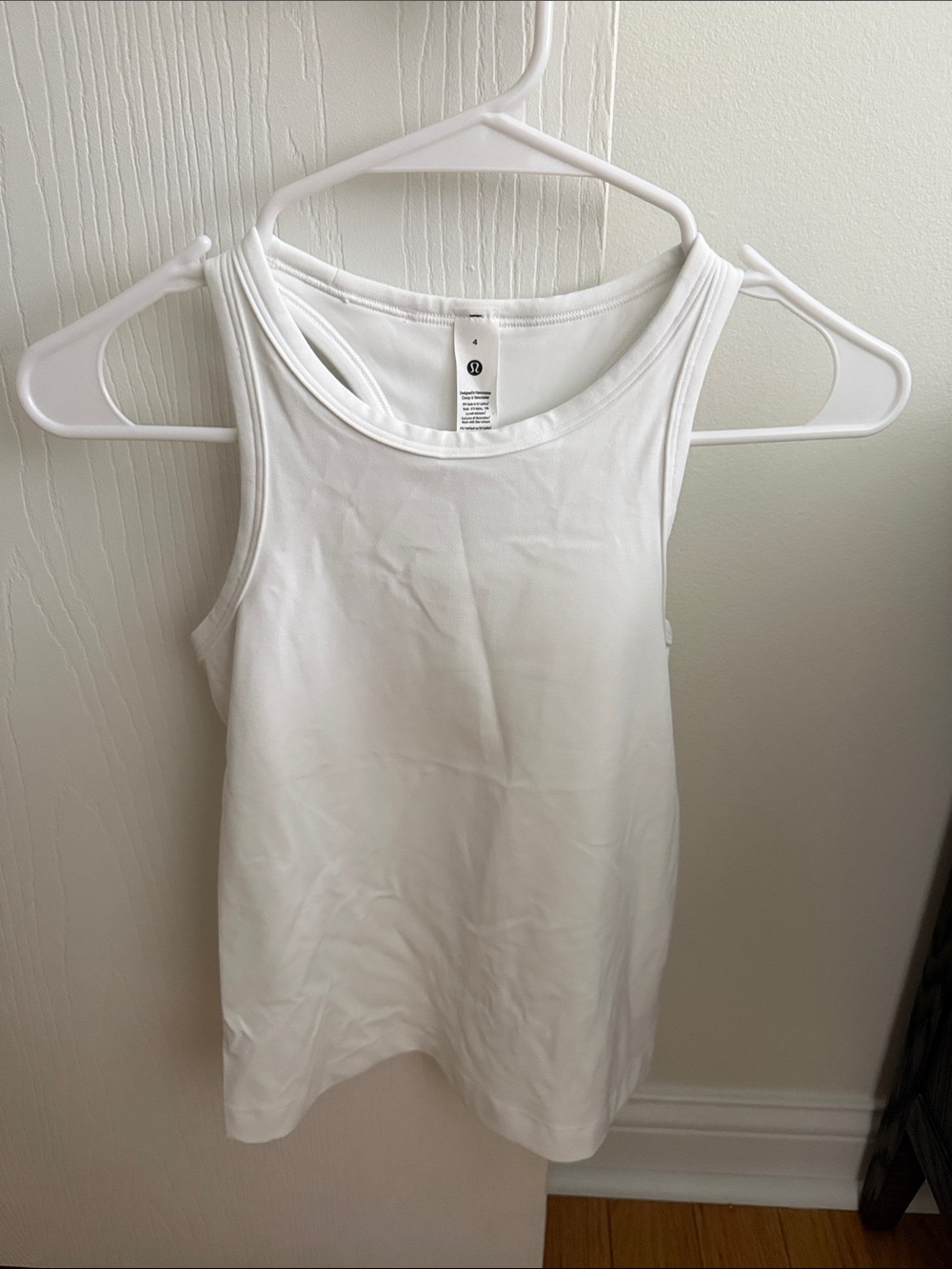 lululemon White Women's align Tank Top size 4 with tags